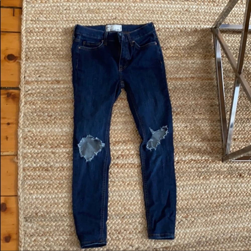 Free people distressed jeans